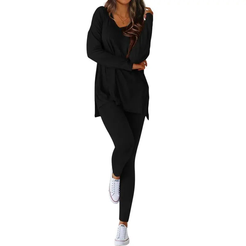 Two-Piece Sets For Women Fall Fashion 2025 Casual Lounge Matching Set