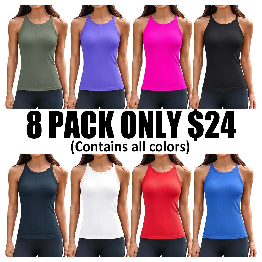 Women'S Sports Vest With Built-In Bra