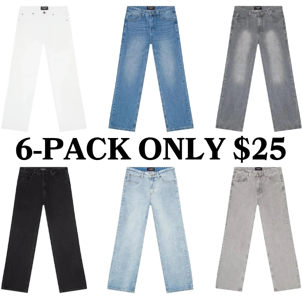 Baggy Denim Jeans – Baggy Fit 100% Cotton