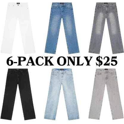 Baggy Denim Jeans – Baggy Fit 100% Cotton