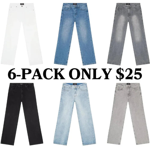 Baggy Denim Jeans – Baggy Fit 100% Cotton
