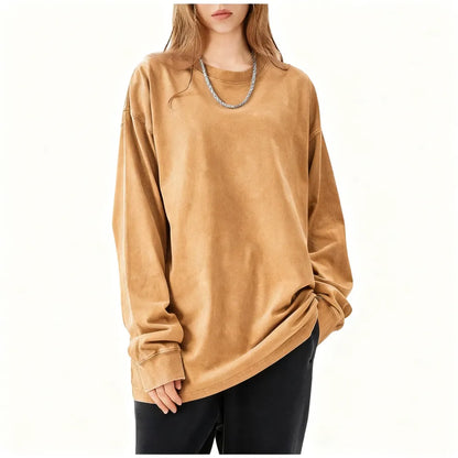 Oversized Long Sleeve T-Shirt for Men and Women