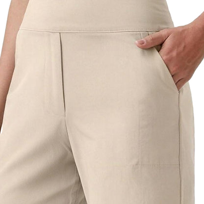 🔥 Women's High-Waisted Bermuda Shorts with Pockets – No Ride-Up, No Chafing, All-Day Comfort