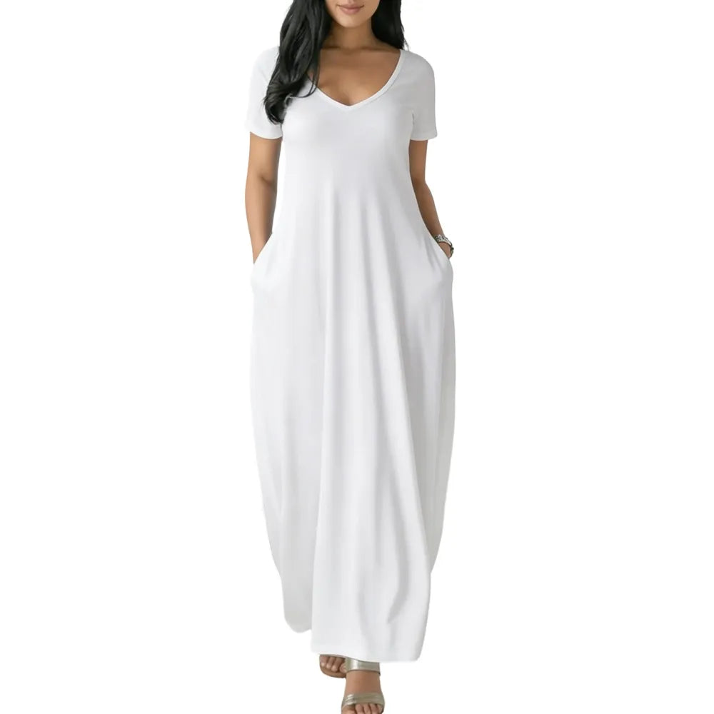 Women's Long Fitted Dress