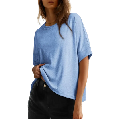 🔥Women'S Tops For Women 2026 Loose Oversized Basic Tee Comfortable Soft Fabric Flattering Fit