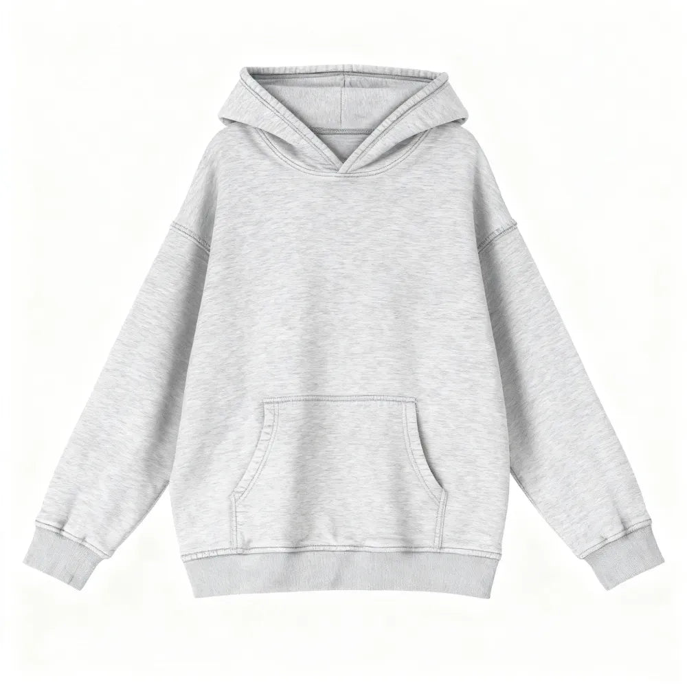 Unisex Casual Oversized Acid Wash Tops Hoodie Pullover