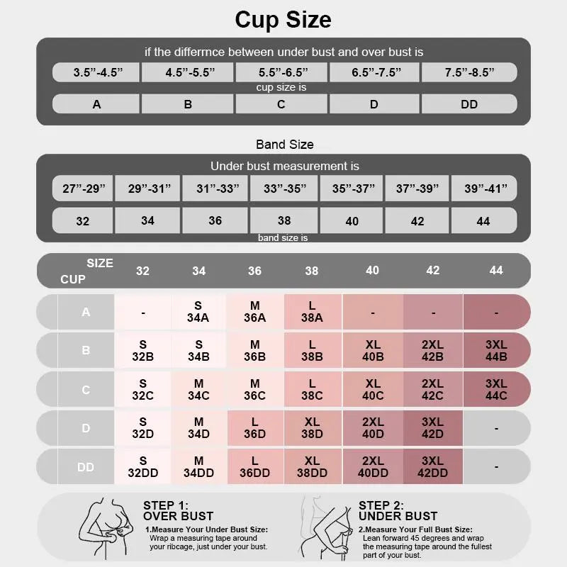 Womens Comfortable Wireless Bras Push Up Bralettes Seamless Tshirts Bras Deep V Everyday Bras