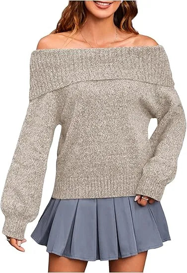 Off The Shoulder Sweater