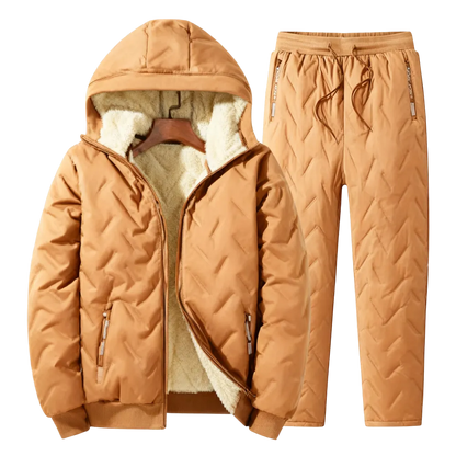 Men’s Autumn Winter Fleece Thickened Set