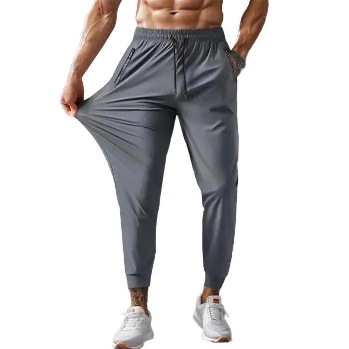 Men's Loose Letter Print Drawstring Jogger Pants, Menswear for Summer Pantaloons