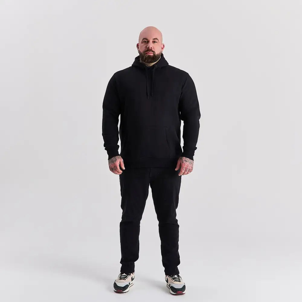 Black Hoodie & Jogger Set