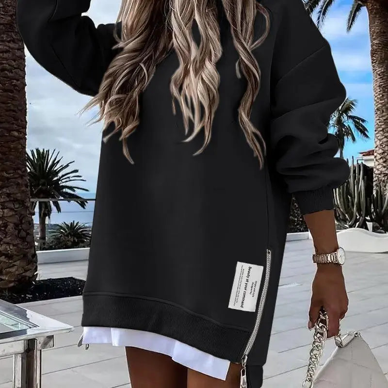 2025 Women's 8-Piece Long-Sleeve Pullover Sweatshirt Set