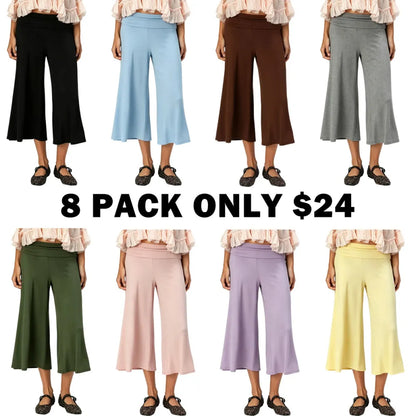Women‘s Low Rise Gaucho Pants