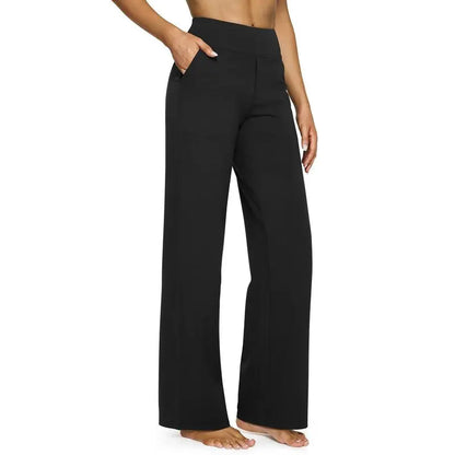 🔥8- PACK Women Loose High-Waist Business Casual Pants
