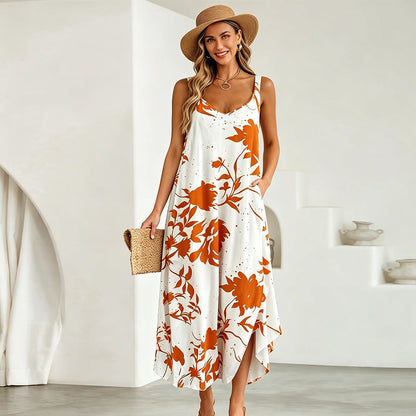 🔥Summer Sale🔥Boho Casual Loose Cami Dress