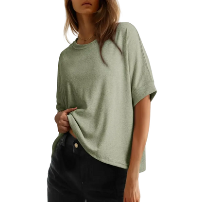 🔥Women'S Tops For Women 2026 Loose Oversized Basic Tee Comfortable Soft Fabric Flattering Fit