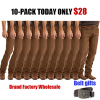 10 PACK Brown