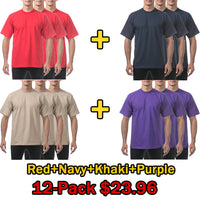 Red*3+Navy*3+Khaki*3+Purple*3