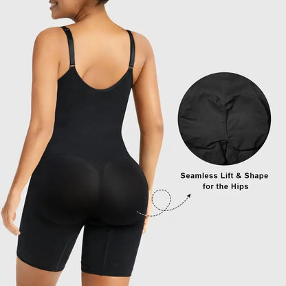 Shapewear for Women Tummy Control Bodysuits Zip-Up Comfort Ultra Stretch Fabric Customizable Fit Breathable Mesh Design Comfortable Fit