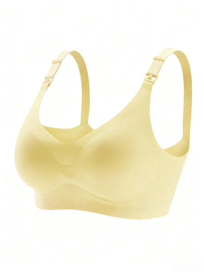Maternity Solid Color Nursing Bra
