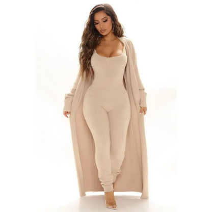 Cozy 2 Piece Ensemble Jumpsuit Sta