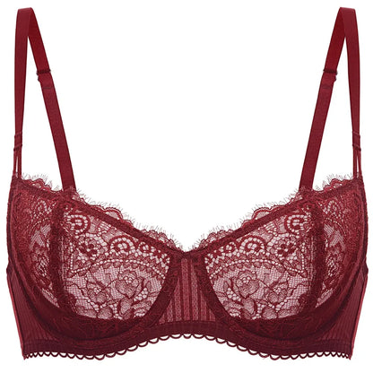 Women's Sexy Lace Push Up Plus Size Bra