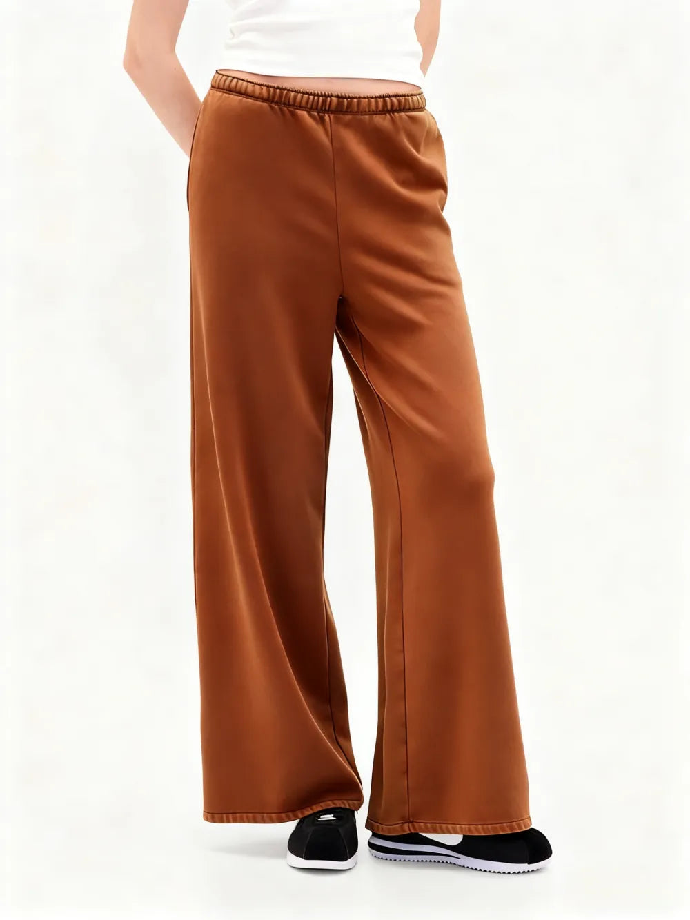Women's VintageSoft Baggy Wide-Leg Sweatpants