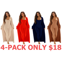 4-Pack (Taupe,Red,Navy Blue,Light Brown)