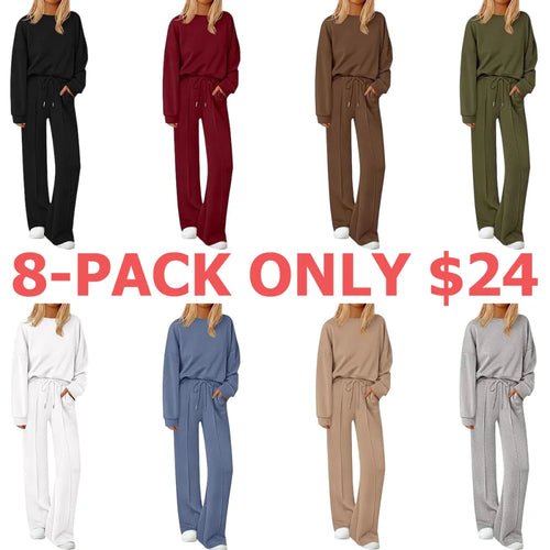 Women's Two-Piece Matching Athletic Set