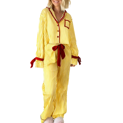 Striped Pajama Set