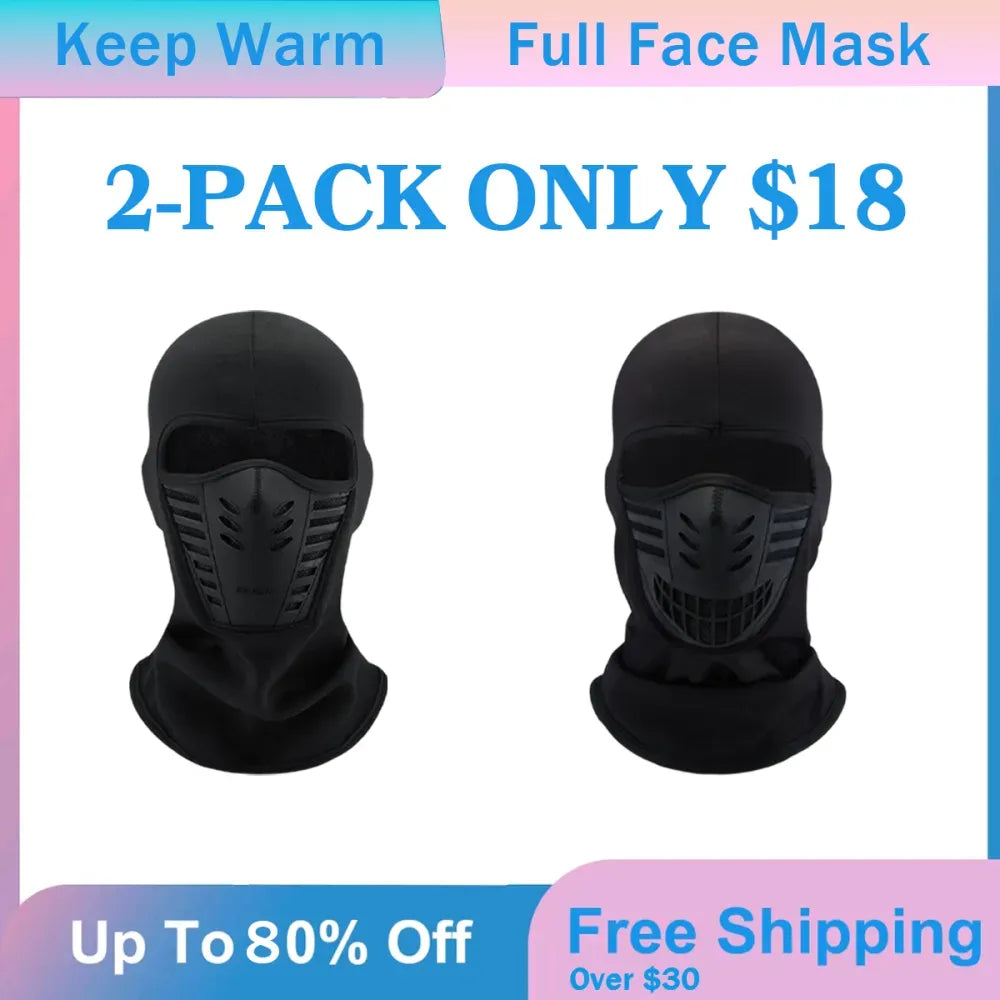 Winter Rider Warm Anti-Haze Balaclava Full Face Mask