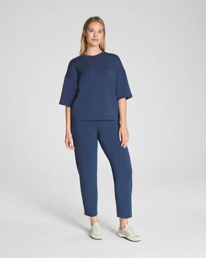 Relaxed Tee +Slim Straight Pant- 2 Piece Set