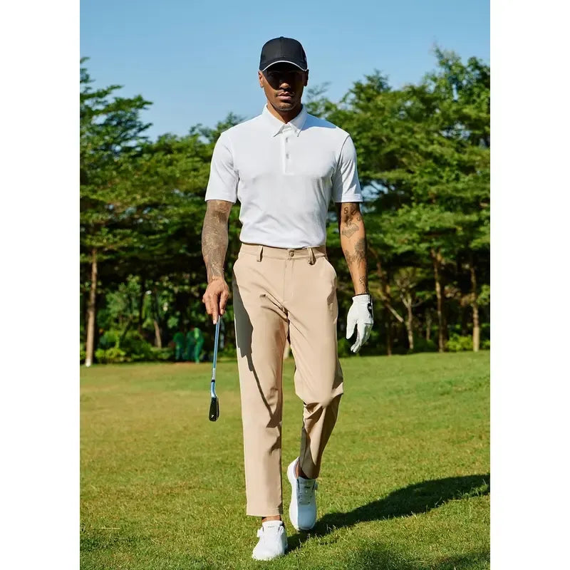 Men's Golf Stretch Straight Leg Pants