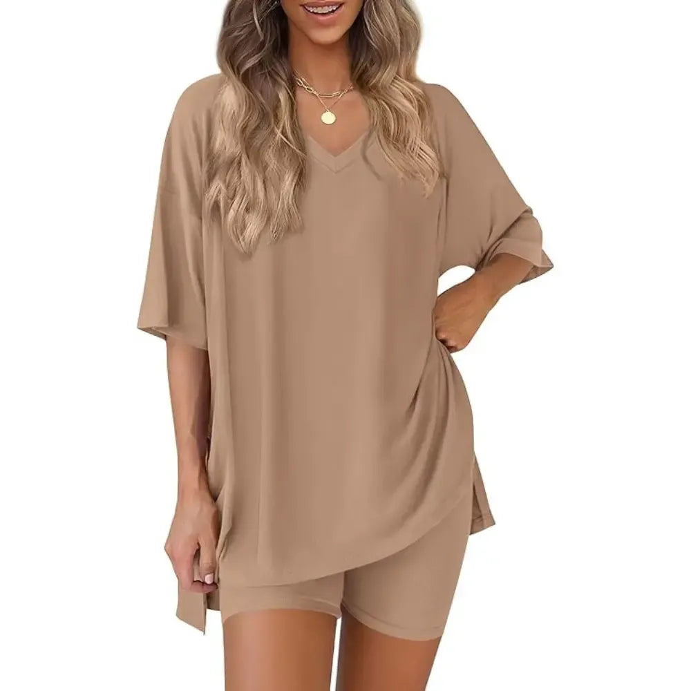 Women'S Summer Casual Loose Two-Piece Set