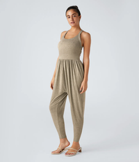 Khaki Floral Yarn