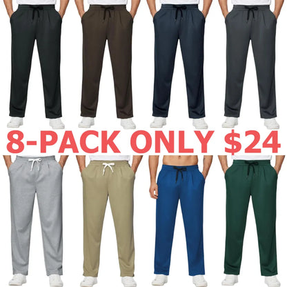 Men's Loose Fitting Casual Pants for Fall Relaxed Fit Oversize