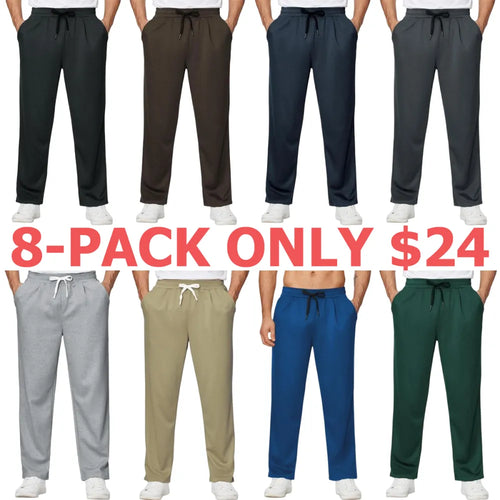 Men's Loose Fitting Casual Pants for Fall Relaxed Fit Oversize