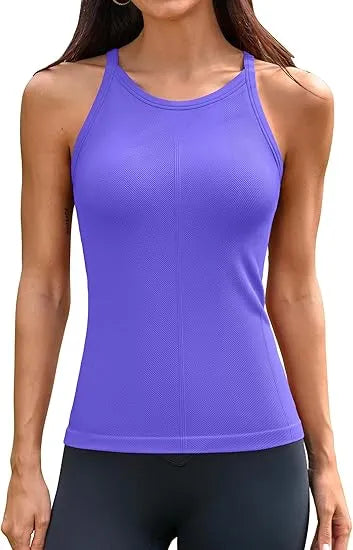 Women'S Sports Vest With Built-In Bra