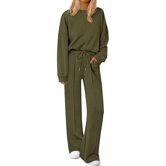 Women's Two-Piece Matching Athletic Set