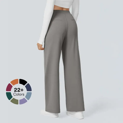 Flex DayStretch High Waisted Pocket Straight Leg Work Pants