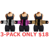 3-Pack (White Leopard Print,Purple Leopard Print,Yellow Leopard Print)