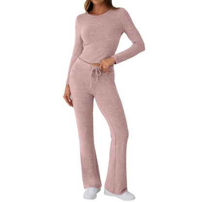 Women's Fall Casual Two-Piece Long-Sleeve Set
