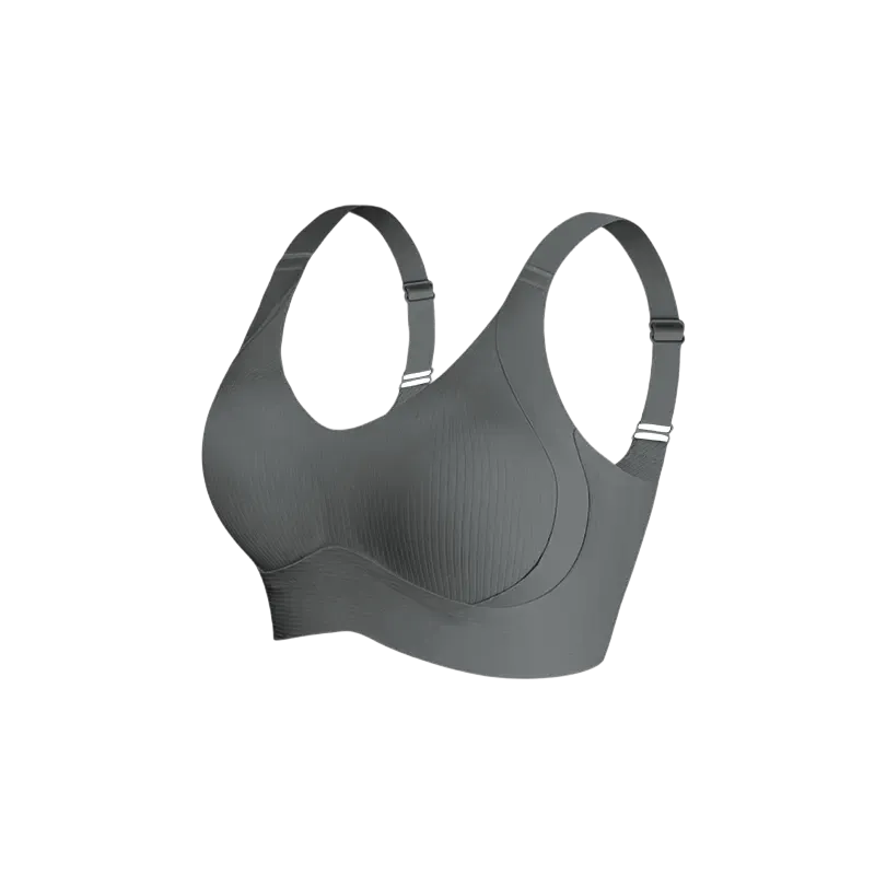 Women's Solid Wireless Bra, ComfortableBreathable Push Up Bra