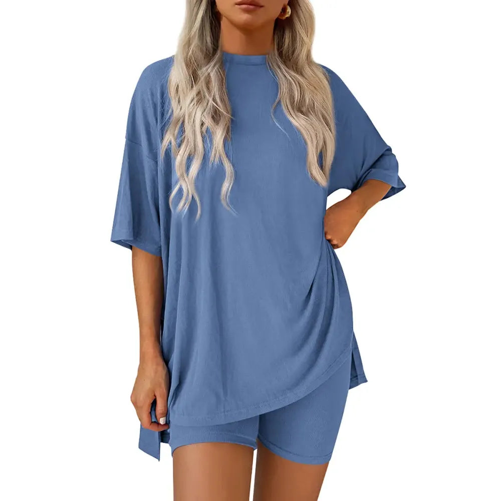 Crewneck Two-Piece Set