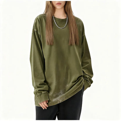 Oversized Long Sleeve T-Shirt for Men and Women