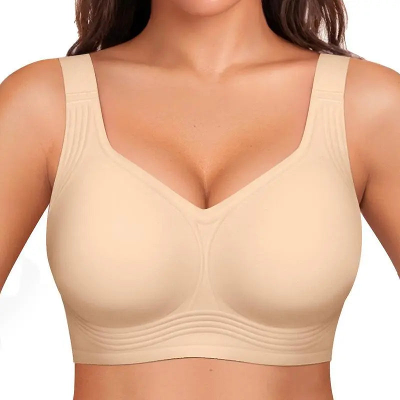 Women's Jelly Bra, Wireless Full-Coverage Everyday Bra