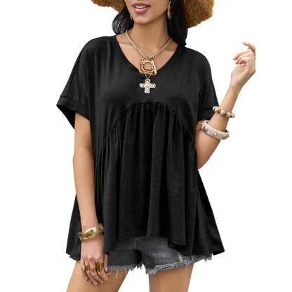 Women‘s Summer Peplum Tops