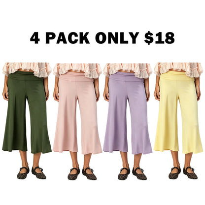 Women‘s Low Rise Gaucho Pants