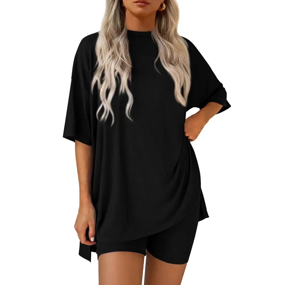Women'S Summer Casual Loose Two-Piece Set