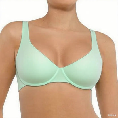 Bras for Women Comfort Underwire Balconette Bras Plus Size Full Coverage No Padded Seamless Everyday Bras Womenswear Comfortable